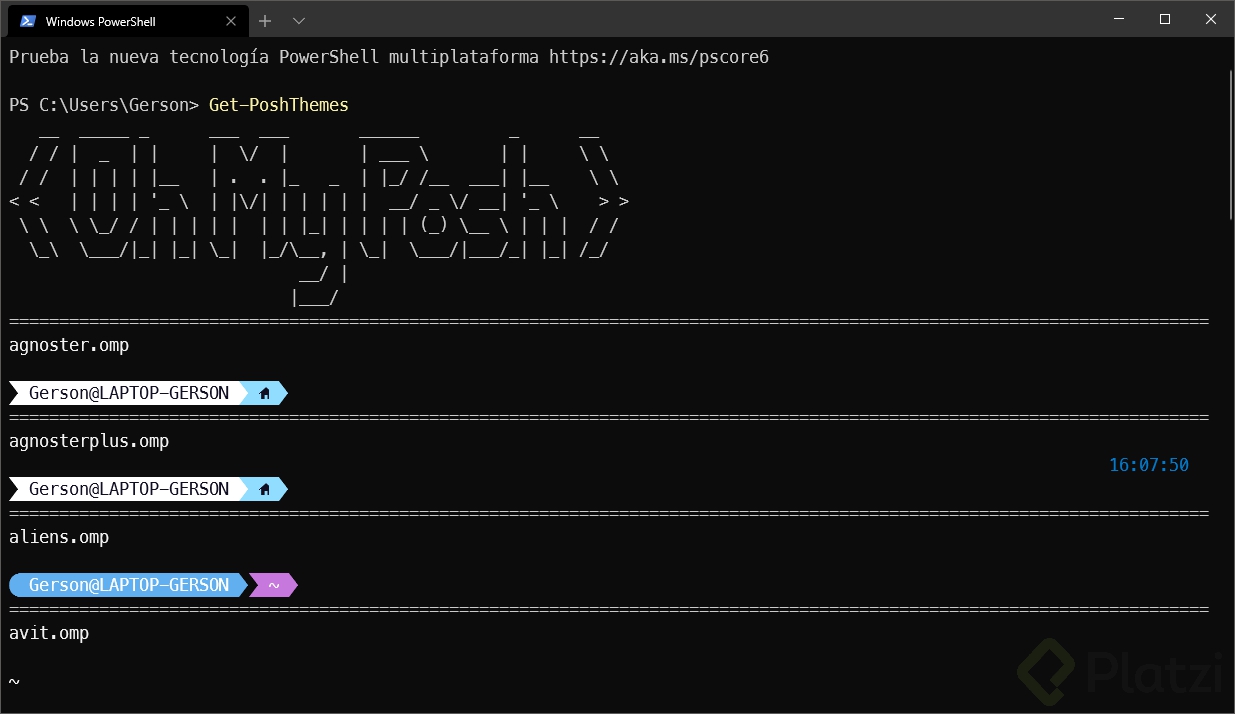 Personaliza Tu Powershell Con Oh My Posh 8241